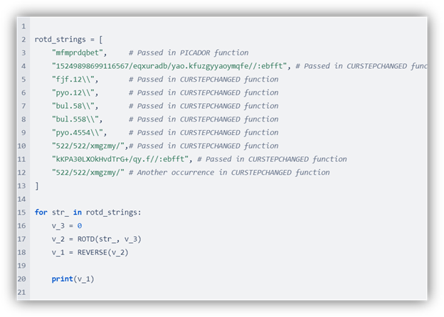 Inno Setup strings are encoded using a custom algorithm